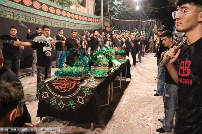 هیئت قاسم ابن الحسن ـ شب ششم محرم ۱۴۰۴