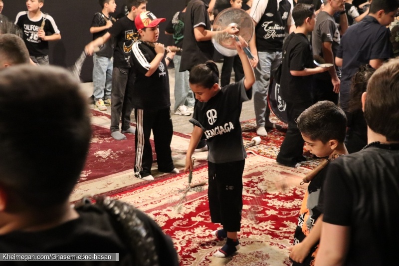 هیئت قاسم ابن الحسن ـ شب ششم محرم ۱۴۰۴
