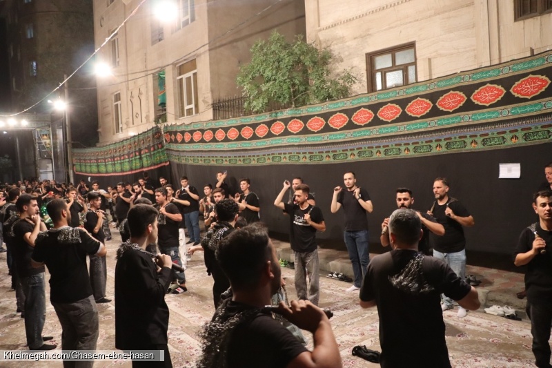 هیئت قاسم ابن الحسن ـ شب ششم محرم ۱۴۰۴