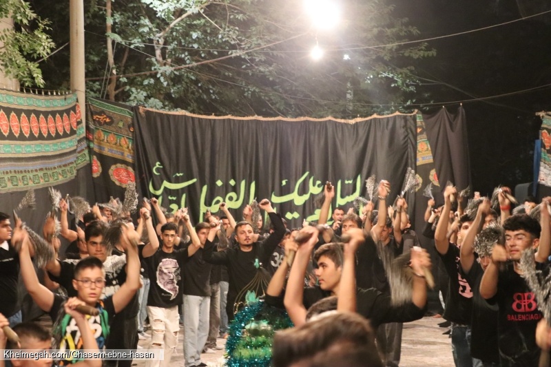 هیئت قاسم ابن الحسن ـ شب ششم محرم ۱۴۰۴