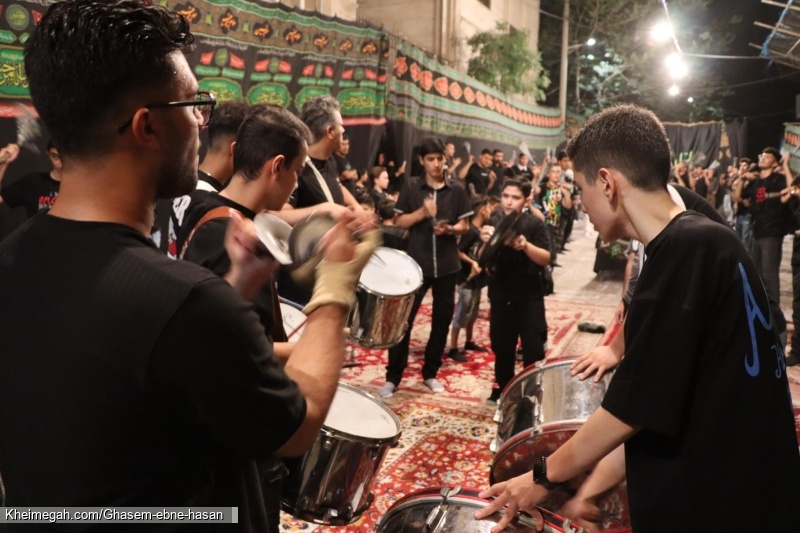 هیئت قاسم ابن الحسن ـ شب ششم محرم ۱۴۰۴