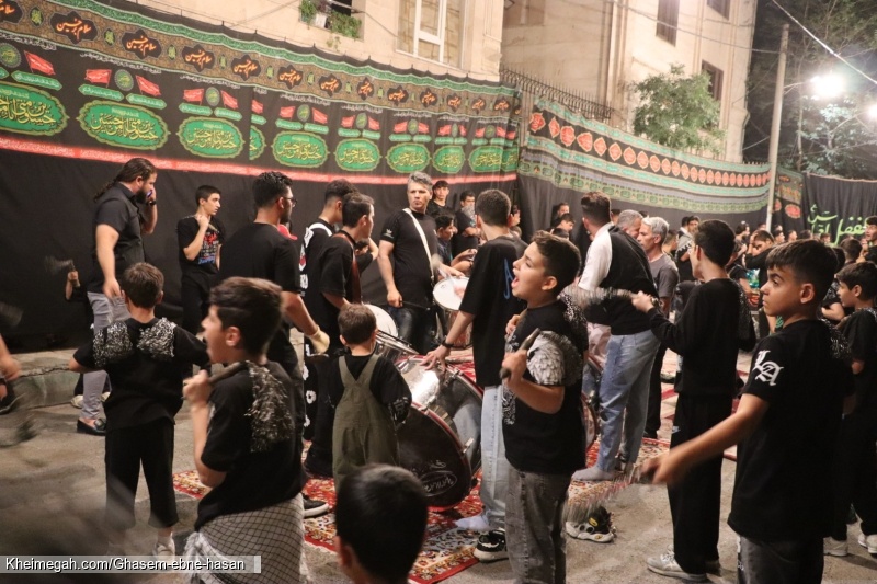 هیئت قاسم ابن الحسن ـ شب ششم محرم ۱۴۰۴