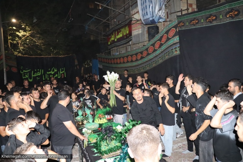 هیئت قاسم ابن الحسن ـ شب ششم محرم ۱۴۰۴