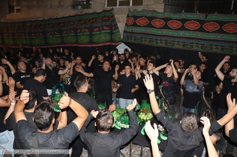 هیئت قاسم ابن الحسن ـ شب ششم محرم ۱۴۰۴