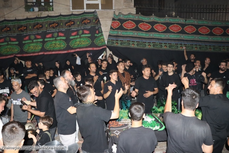 هیئت قاسم ابن الحسن ـ شب ششم محرم ۱۴۰۴