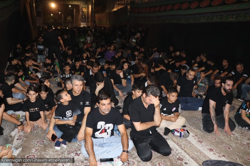 هیئت قاسم ابن الحسن ـ شب ششم محرم ۱۴۰۴