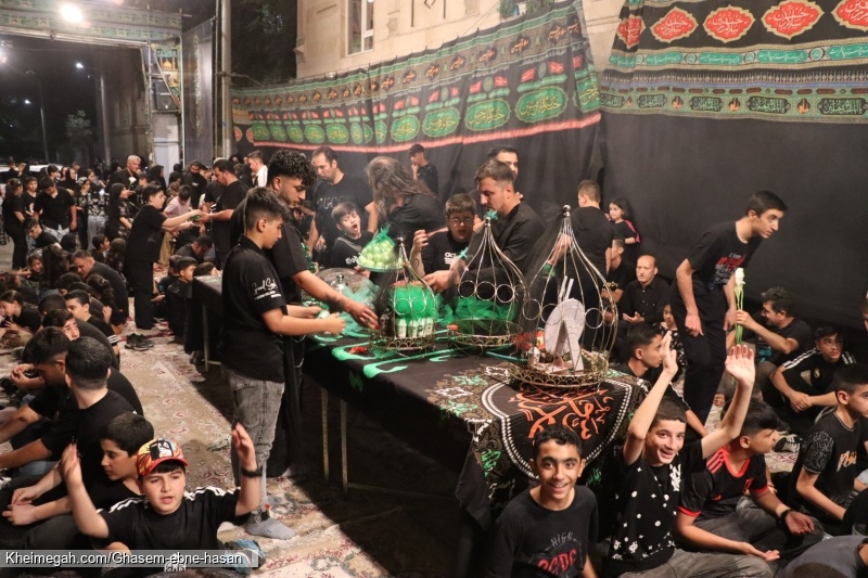 هیئت قاسم ابن الحسن ـ شب ششم محرم ۱۴۰۴