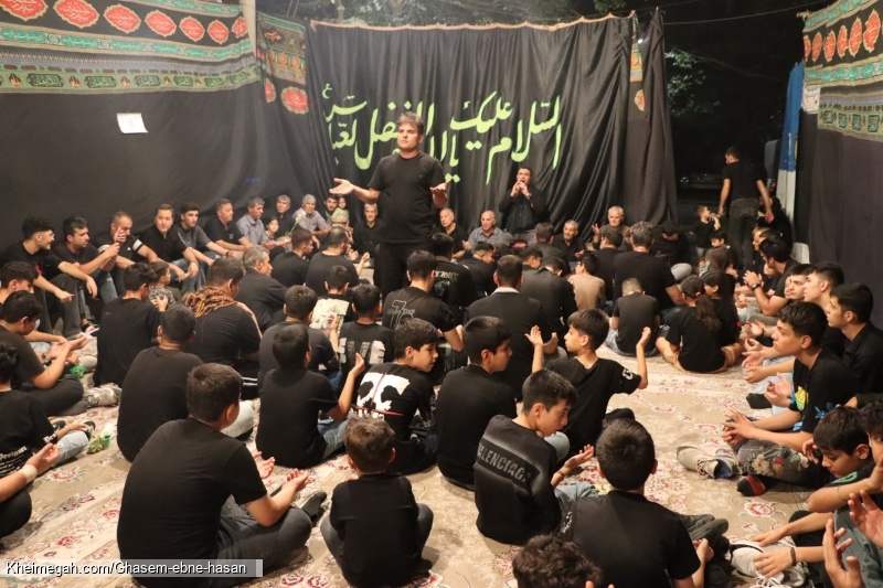 هیئت قاسم ابن الحسن ـ شب ششم محرم ۱۴۰۴