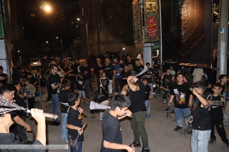 هیئت قاسم ابن الحسن ـ شب هشتم محرم ۱۴۰۴