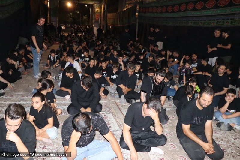 هیئت قاسم ابن الحسن ـ شب هشتم محرم ۱۴۰۴
