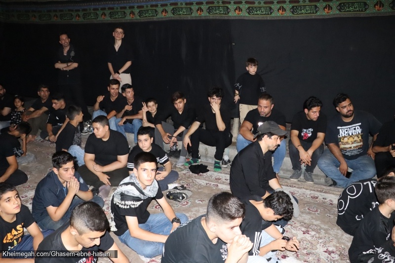 هیئت قاسم ابن الحسن ـ شب هشتم محرم ۱۴۰۴