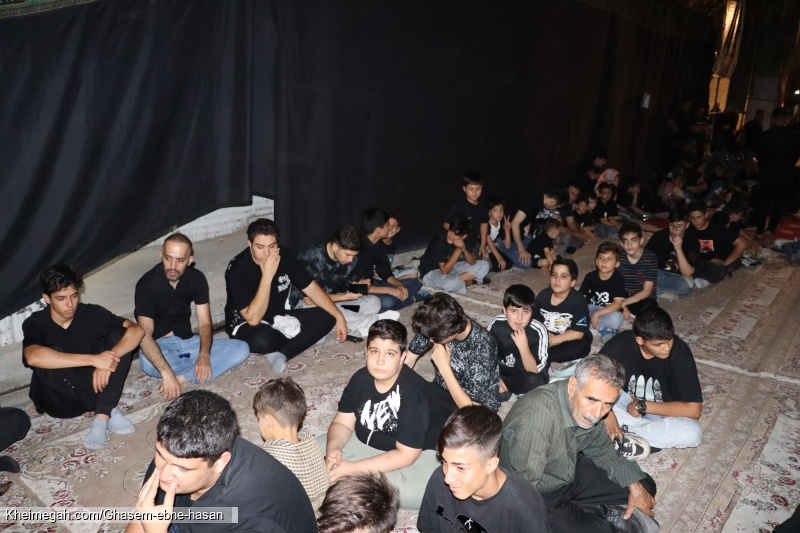 هیئت قاسم ابن الحسن ـ شب هشتم محرم ۱۴۰۴