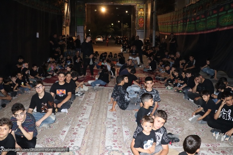 هیئت قاسم ابن الحسن ـ شب هشتم محرم ۱۴۰۴