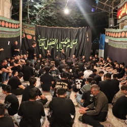 هیئت قاسم ابن الحسن ـ شب هشتم محرم ۱۴۰۴