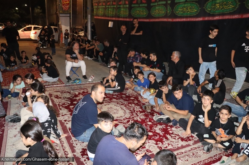 هیئت قاسم ابن الحسن ـ شب هشتم محرم ۱۴۰۴