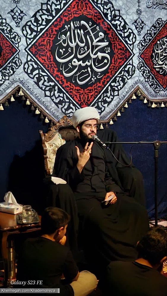 مراسم عزاداری شهادت  ایام آخر ماه صفر1404 هیئت خادم الرضا اهواز