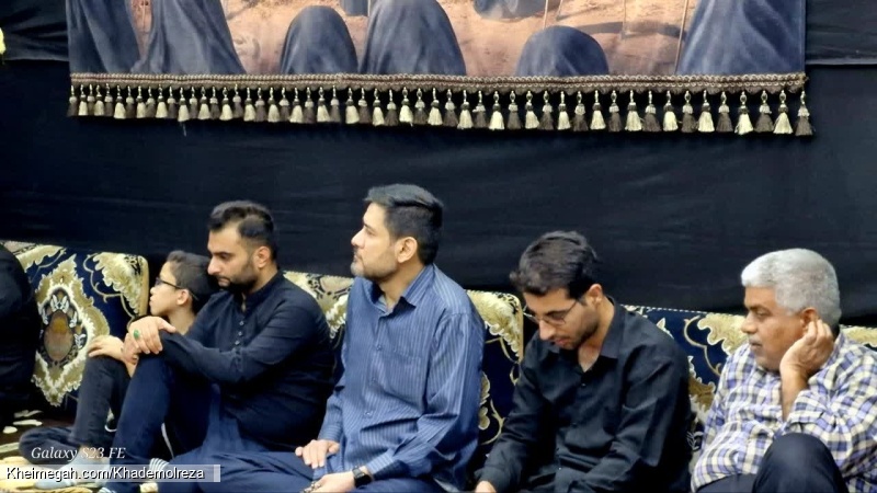مراسم عزاداری شهادت  ایام آخر ماه صفر1404 هیئت خادم الرضا اهواز