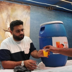 موکب عید غدیر  1405هیئت خادم الرضا ع اهواز کوی مجاهد