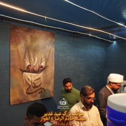 موکب عید غدیر  1405هیئت خادم الرضا ع اهواز کوی مجاهد