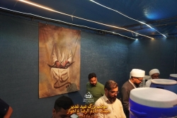 موکب عید غدیر  1405هیئت خادم الرضا ع اهواز کوی مجاهد
