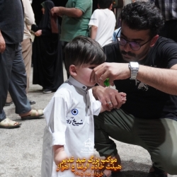 موکب عید غدیر  1405هیئت خادم الرضا ع اهواز کوی مجاهد