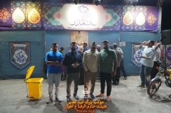 موکب عید غدیر  1405هیئت خادم الرضا ع اهواز کوی مجاهد