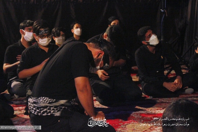 گزارش تصویری شب یازدهم (شام غریبان) محرم 1400 | هیأت محبان حضرت زهرا سلام الله علیها زاهدان