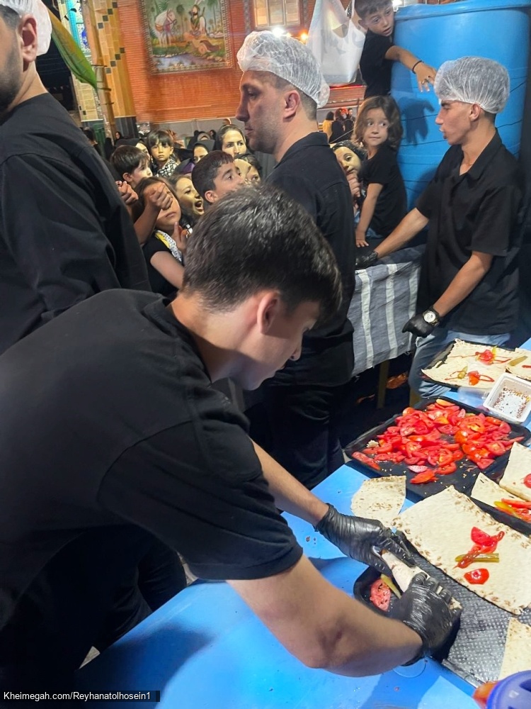 موکب ریحانة الحسین س دیزج شیخ مرجان