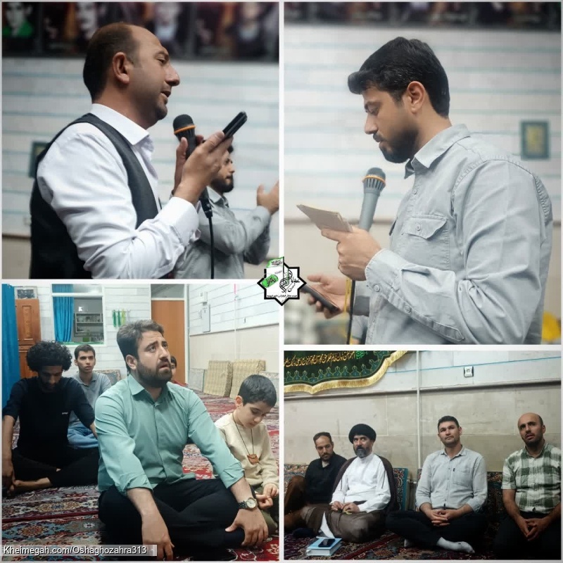شب دوم مولودی خوانی