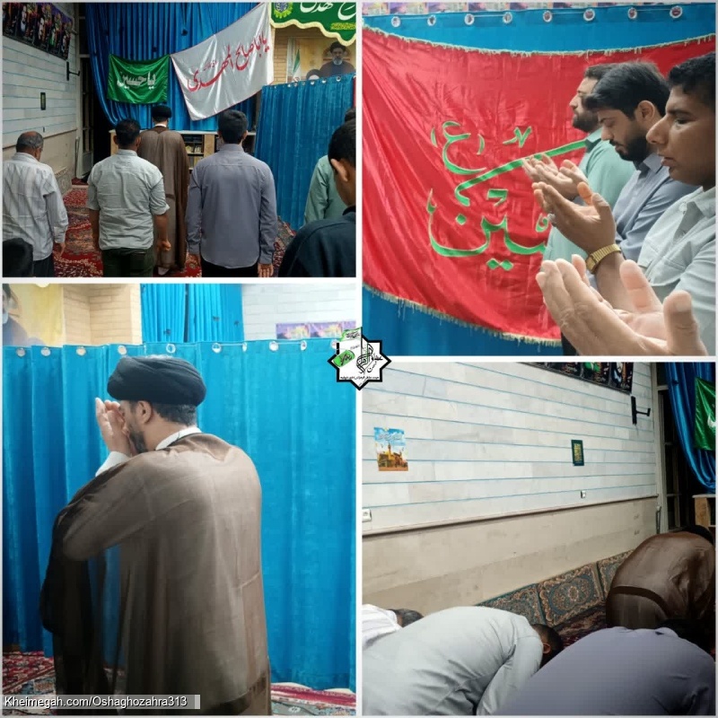 شب سوم اقامه نماز جماعت