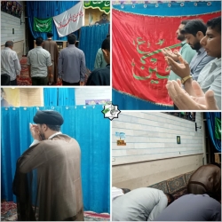 شب سوم اقامه نماز جماعت