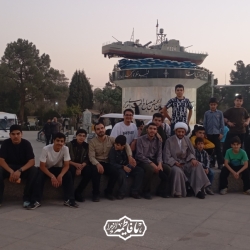 هیئت هفتگی در گلزار شهدا