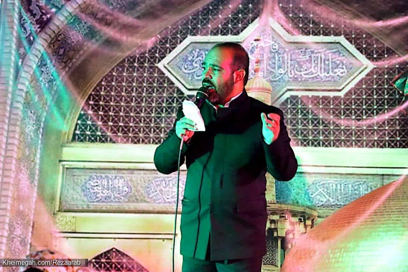 گزارش تصویری ولادت امیرالمومنین بانوای کربلایی رضاعرب