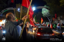 تجمع انقلابی ایستگاه طاق تبریز