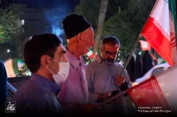 تجمع انقلابی ایستگاه طاق تبریز