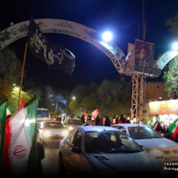 تجمع انقلابی ایستگاه طاق تبریز