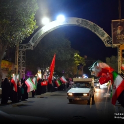 تجمع انقلابی ایستگاه طاق تبریز