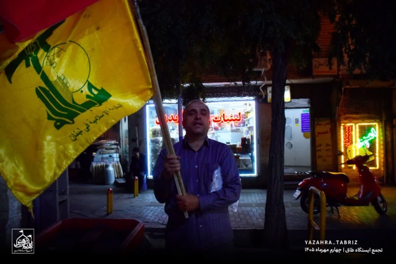 تجمع انقلابی ایستگاه طاق تبریز