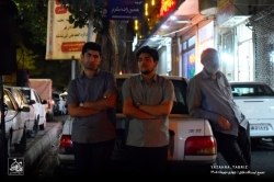 تجمع انقلابی ایستگاه طاق تبریز