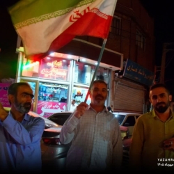 تجمع انقلابی ایستگاه طاق تبریز