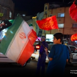 تجمع انقلابی ایستگاه طاق تبریز