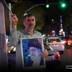 تجمع انقلابی ایستگاه طاق تبریز