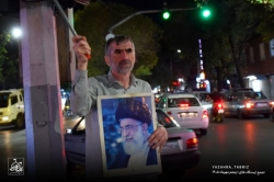 تجمع انقلابی ایستگاه طاق تبریز