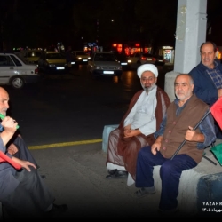 تجمع انقلابی ایستگاه طاق تبریز