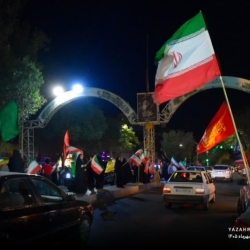 تجمع انقلابی ایستگاه طاق تبریز