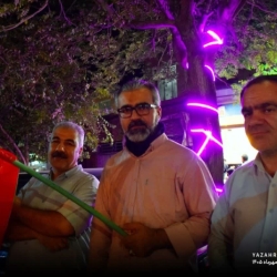 تجمع انقلابی ایستگاه طاق تبریز