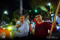 تجمع انقلابی ایستگاه طاق تبریز