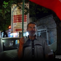 تجمع انقلابی ایستگاه طاق تبریز
