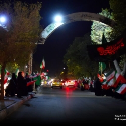 تجمع انقلابی ایستگاه طاق تبریز