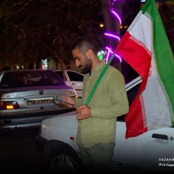 تجمع انقلابی ایستگاه طاق تبریز